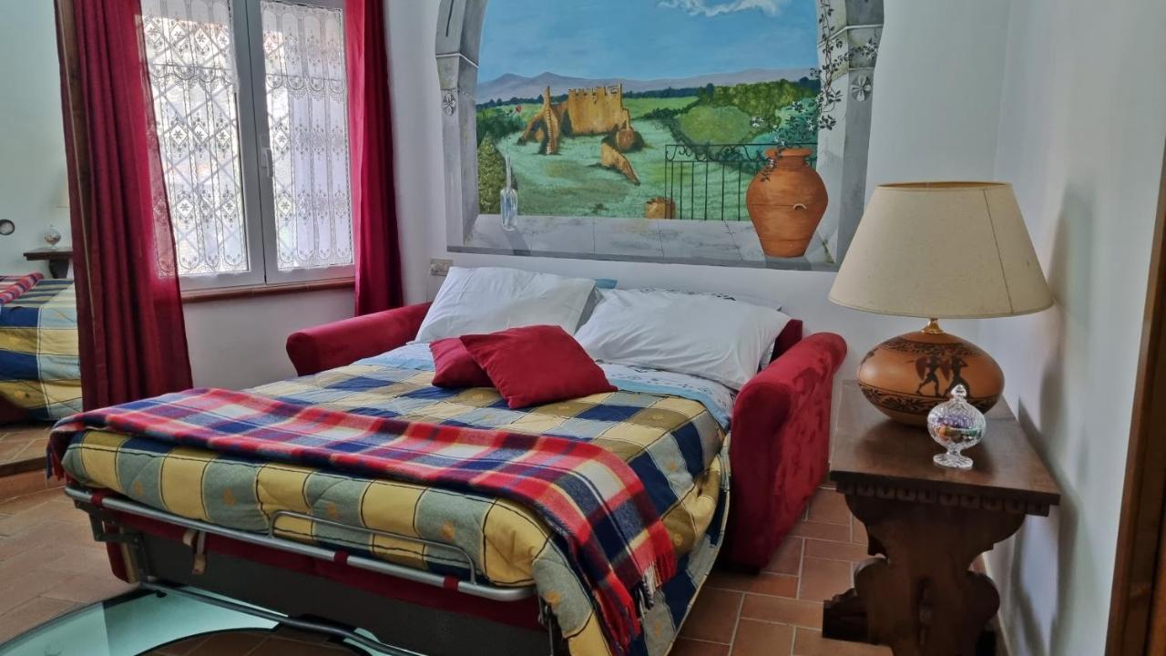Casa Vacanze Nives Tuscania Exteriör bild